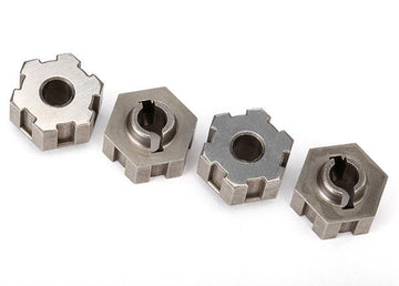 Traxxas - TRX8568 - Wheel hubs, hex, steel (4)