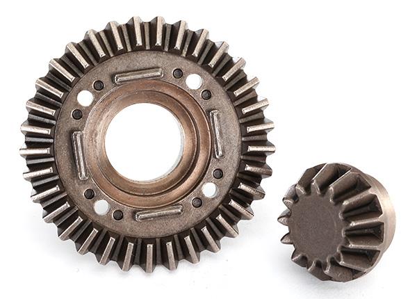 Traxxas - TRX8579 - Ring gear, differential/ pinion gear, differential (rear)