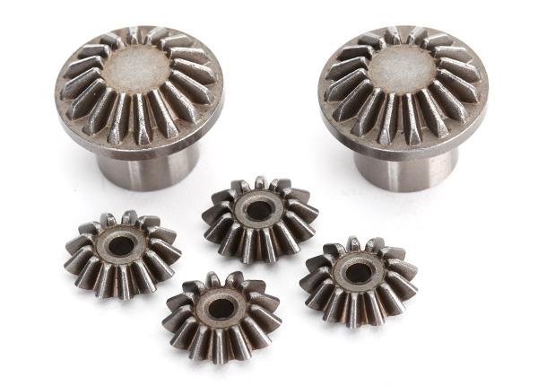 Traxxas - TRX8582 -  Gear set, differential (front) (output gears (2)/ spider gears (4))