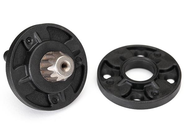 Traxxas - TRX8592 -  Housing, planetary gears (front & rear halves)