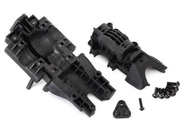 Traxxas - TRX8629 - Bulkhead, rear (upper and lower)/ 4x12mm BCS (6) (requires #8622 chassis)