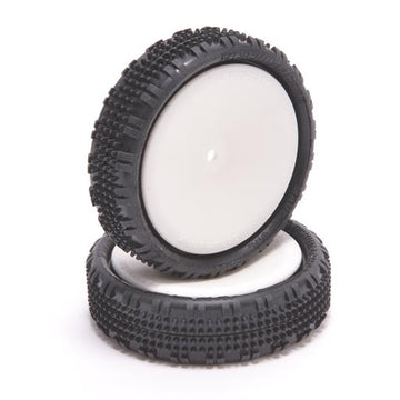 Fusion slim Fordæk limet på 2WD forfælge - Low Profile - Yellow (2 stk)