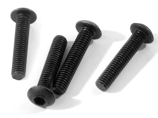 HPI - Z216 - BUTTON HEAD SCREW M3x15mm (HEX SOCKET/4pcs)