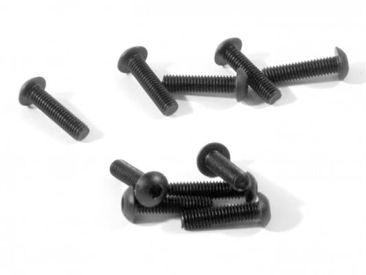 HPI - Z354 - BUTTON HEAD SCREW M3x12mm (HEX SOCKET/10pcs)