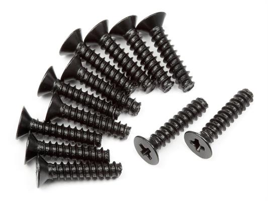 HPI - HPZ478 - Tp. Flat Head Screw M2.6X12Mm (12Pcs)