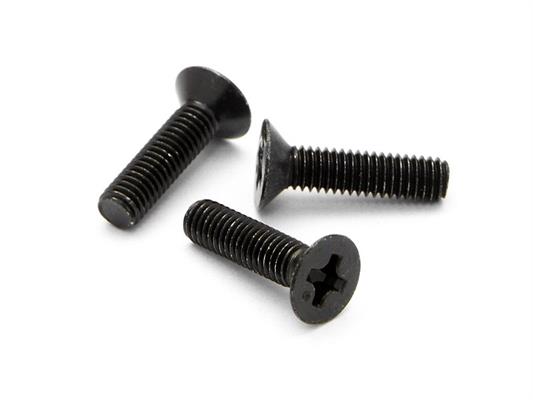 HPI - HPZ528 - Flat Head Screw M3 X 12Mm (6Pcs)