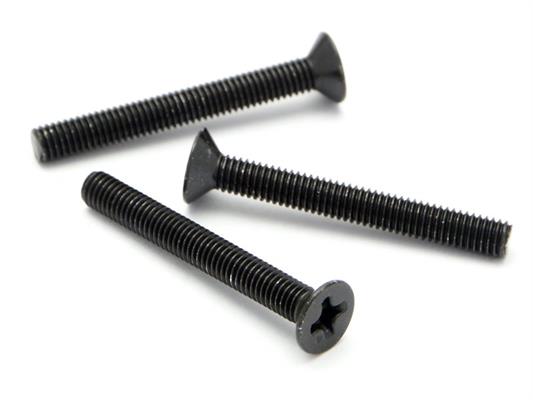 Flat Head Screw M3 X 25Mm (10 Pcs)