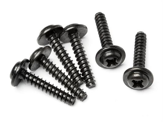 HPI - HPZ563 - Tp. Flanged Screw M3X15Mm (6Pcs)