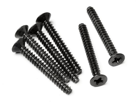 HPI - HPZ583 - Tp. Flat Head Screw M3X25Mm (6Pcs)