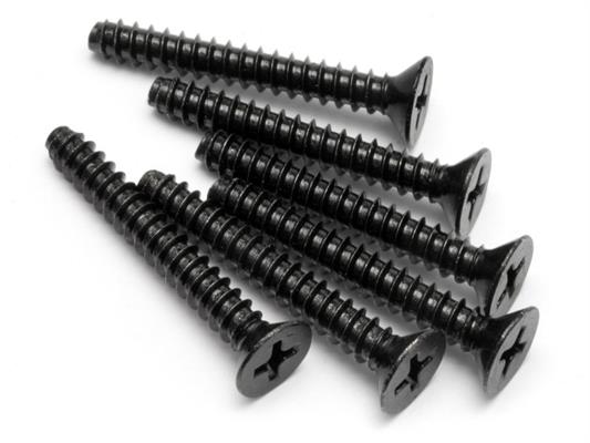 HPI - HPZ649 - Tp. Flat Head Screw M4X30Mm (6Pcs)