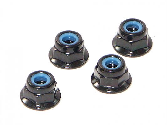 HPI - HPZ684 - Flange Lock Nut M4 (4 Pcs)