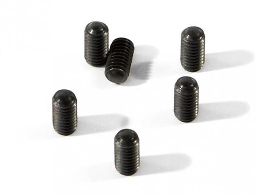 HPI - HPZ724 - Set Screw M4X8Mm (Round Point/6Pcs)