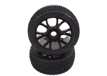 Absima - 1330143 - Tire Set glued (2) AB2.8 BL