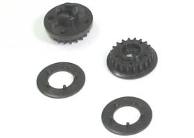 TeamC - TR1007 - Pulley 20T and Belt Wheel 1:10 TR10