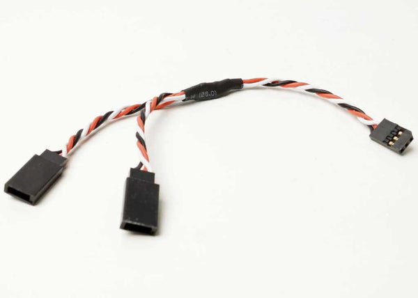Hobby Details - DTC06002 - 15 cm 22 AWG forlænger Y kabel med futaba stik