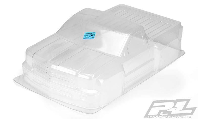 Pro-Line - PL3457-00 - Chevy Silverado Pro-Touring klar karosseri i lexan til Slash 2wd og Slash 4x4 - Du skal bruge 2.8" fælge