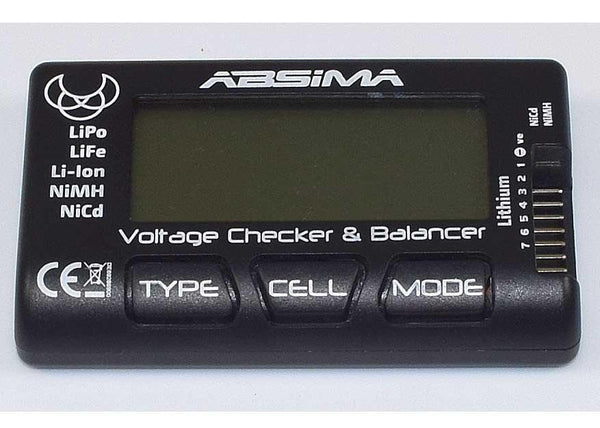 Absima - 4160001 - Batteri Volt og Balance måler