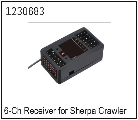 Absima - 1230683 - 6 kanals modtager til Sherpa Crawler