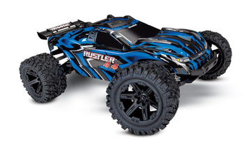 Traxxas - TRX67064-1 - Rustler 4X4 brush 4WD Stadium Truck