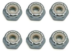 Team Associated - AE6953 - 8-32 Low profile locknuts steel (6)