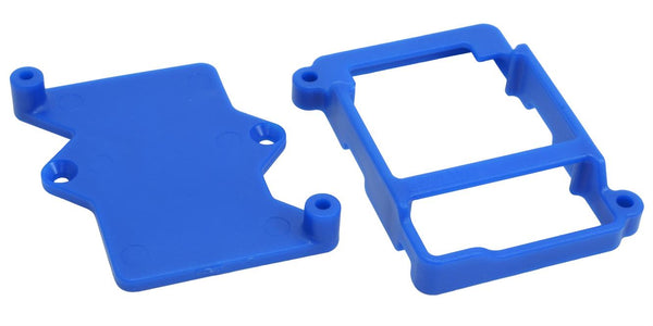 RPM - RPM73485 - ESC Cage for the Traxxas XL-5 & XL-10 – fits the Stampede 4×4, Slash 4×4, Slash 2wd & Rally - Blue