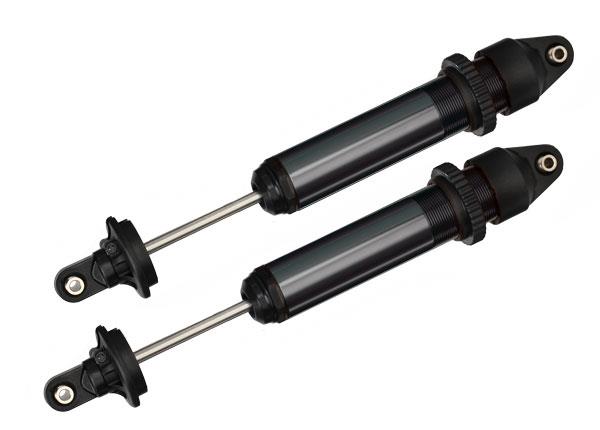 Traxxas - TRX7761A - Shocks, GTX, aluminum (black-anodized) (fully assembled w/o springs) (2)