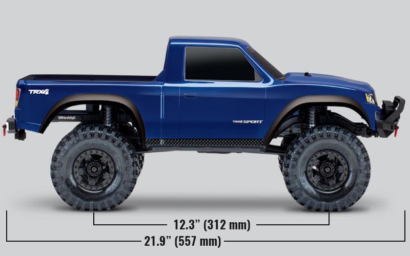 Traxxas TRX-4 Sport Crawler Blå – Fjernstyret Offroad Bil | 
