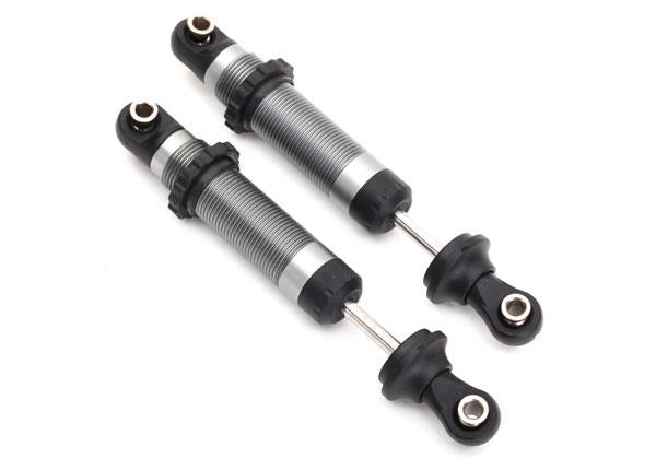 Traxxas - TRX8260 - Shocks, GTS, silver aluminum (assembled with spring retainers) (2)