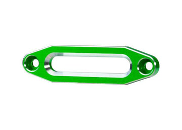 Traxxas - TRX8870G - Fairlead, winch, aluminum (green-anodized) (use with front bumpers #8865, 8866, 8867, 8869, or 9224)