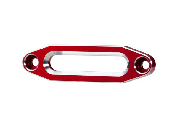 Traxxas - TRX8870R - Fairlead, winch, aluminum (red-anodized) (use with front bumpers #8865, 8866, 8867, 8869, or 9224)