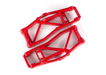 Traxxas - TRX8999R - Suspension arms, lower, red (left and right, front or rear) (2) (for use with #8995 WideMaxx™ suspension kit)