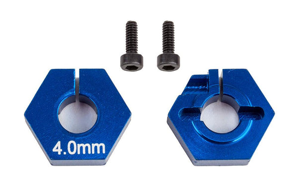 Team Associated - AE91862 - 12mm hex med 4.0mm offset, Clamping Wheel Hexes