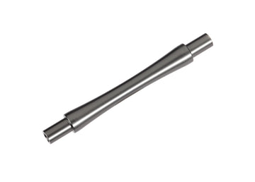 Traxxas - TRX9463 - Axle, wheelie bar, 6061-T6 aluminum (gray-anodized) (1)/ 3x12 BCS (with threadlock) (2)