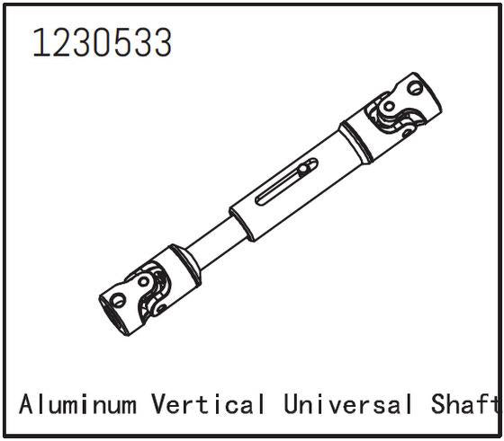 Absima - 1230533 - Aluminum Universal Shaft