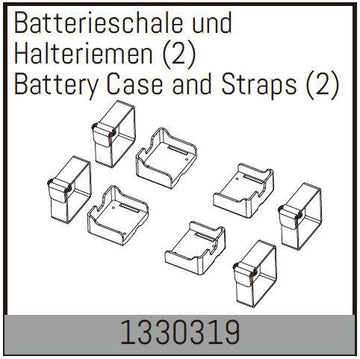 Absima - 1330319 - Battery Case and Straps (2)