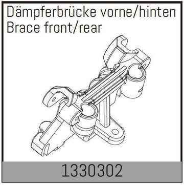 Absima - 1330302 - Brace front/rear