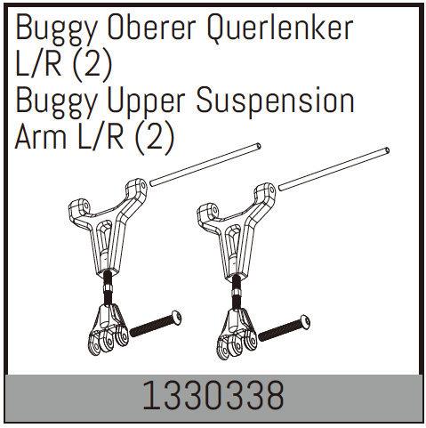 Absima - 1330338 - Buggy Upper Suspension Arm L/R (2)