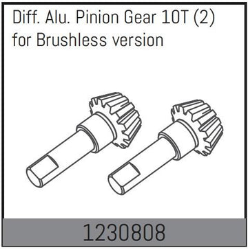 Absima - 1230808 - 10T Differentiale spidshjul til Brushless version