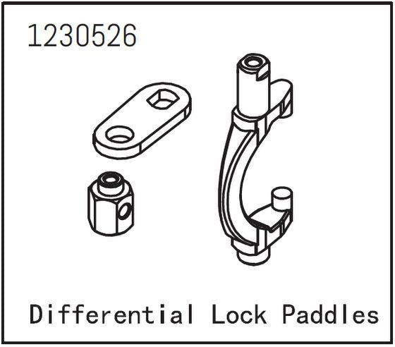Absima - 1230526 - Differential Lock Paddles