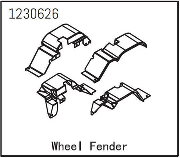 Absima - 1230626 - Wheel Fender Set