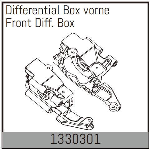 Absima - 1330301 - Front Diff Box