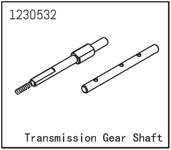 Absima - 1230532 - Transmission Gear Shaft