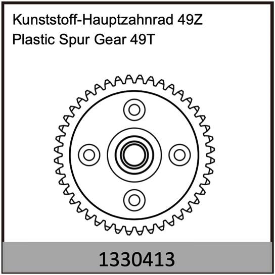 Absima - 1330413 - 49T Plastic Spur Gear