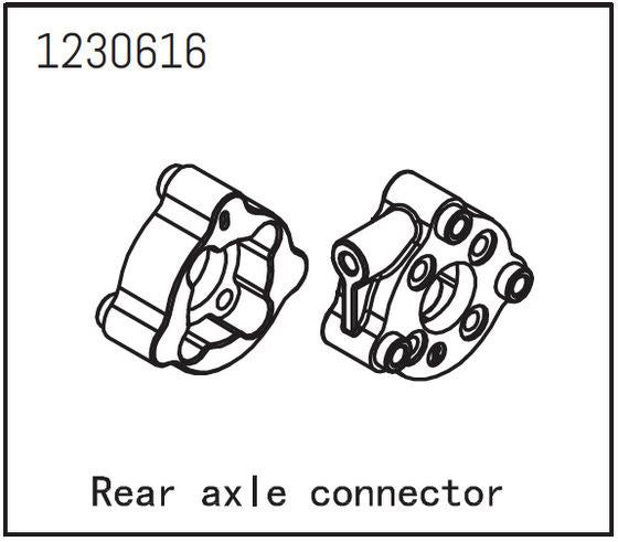 Absima - 1230616 - Rear Axle Connector