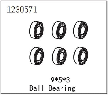 Absima - 1230571 - 5x9x3mm Kugleleje (6)