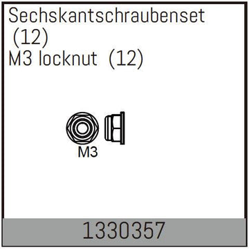 Absima - 1330357 - M3 locknut