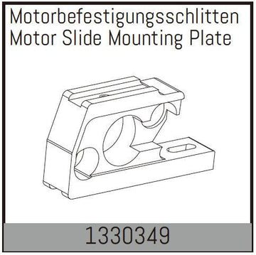Absima - 1330349 - Motor Slide Mounting Plate