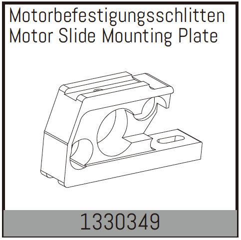 Absima - 1330349 - Motor Slide Mounting Plate