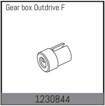 Absima - 1230844 - Outdrive til for gearkasse til ADB1.4