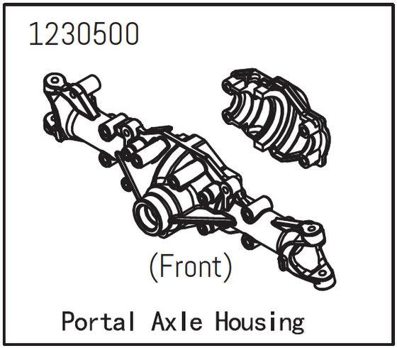 Absima - 1230500 - Portal Axle Housing